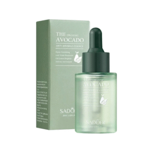 Sadoer Sérum Facial Antiedad con Extracto de Aguacate Orgánico | Control de Grasa e Hidratación Profunda | Suaviza, Nutre y Rejuvenece la Piel | Ideal para Piel Grasa o Mixta | Cuidado Facial Natural para un Rostro Firme y Luminoso