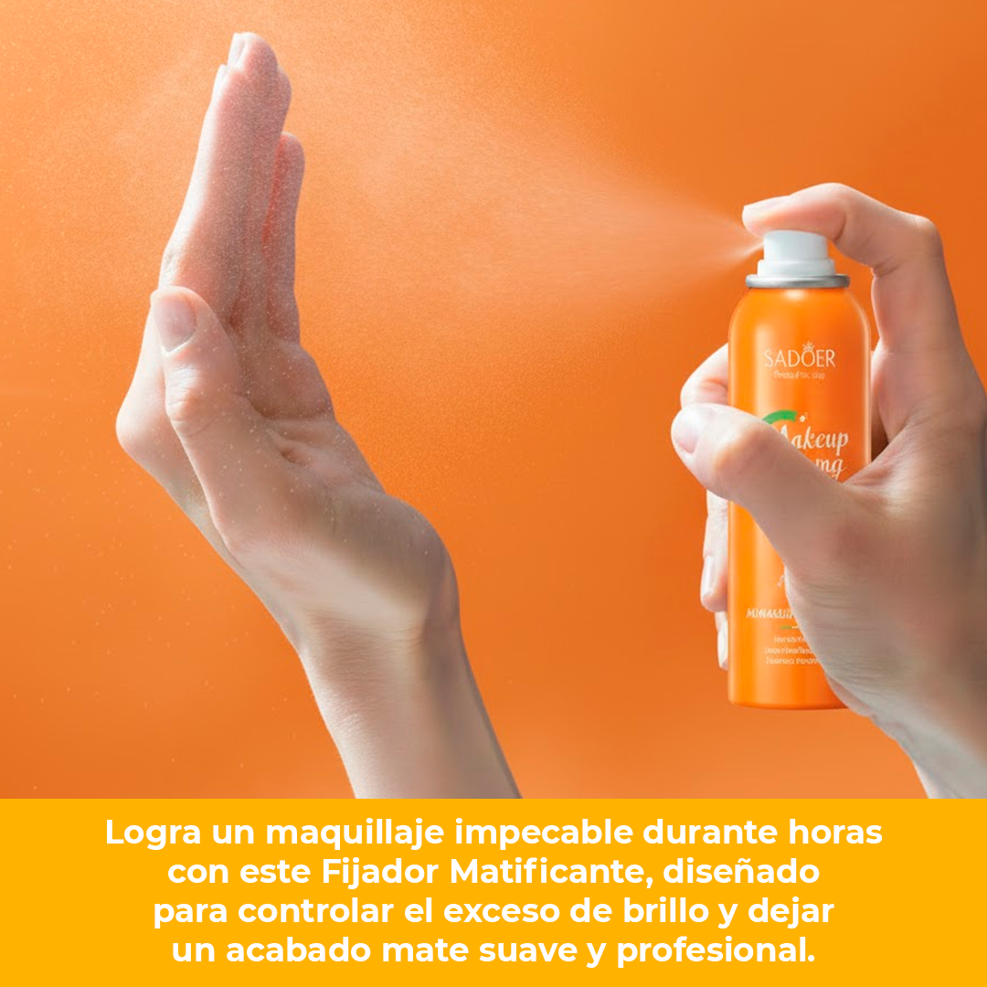 Spray Fijador Matificante 150ml | Control de Brillo y Acabado Mate de Larga Duración | Resistente al Agua, Antitransferencia y No Pegajoso | Mantiene el Maquillaje Perfecto Todo el Día | Sellador Profesional para Piel Grasa y Mixta - Image 5