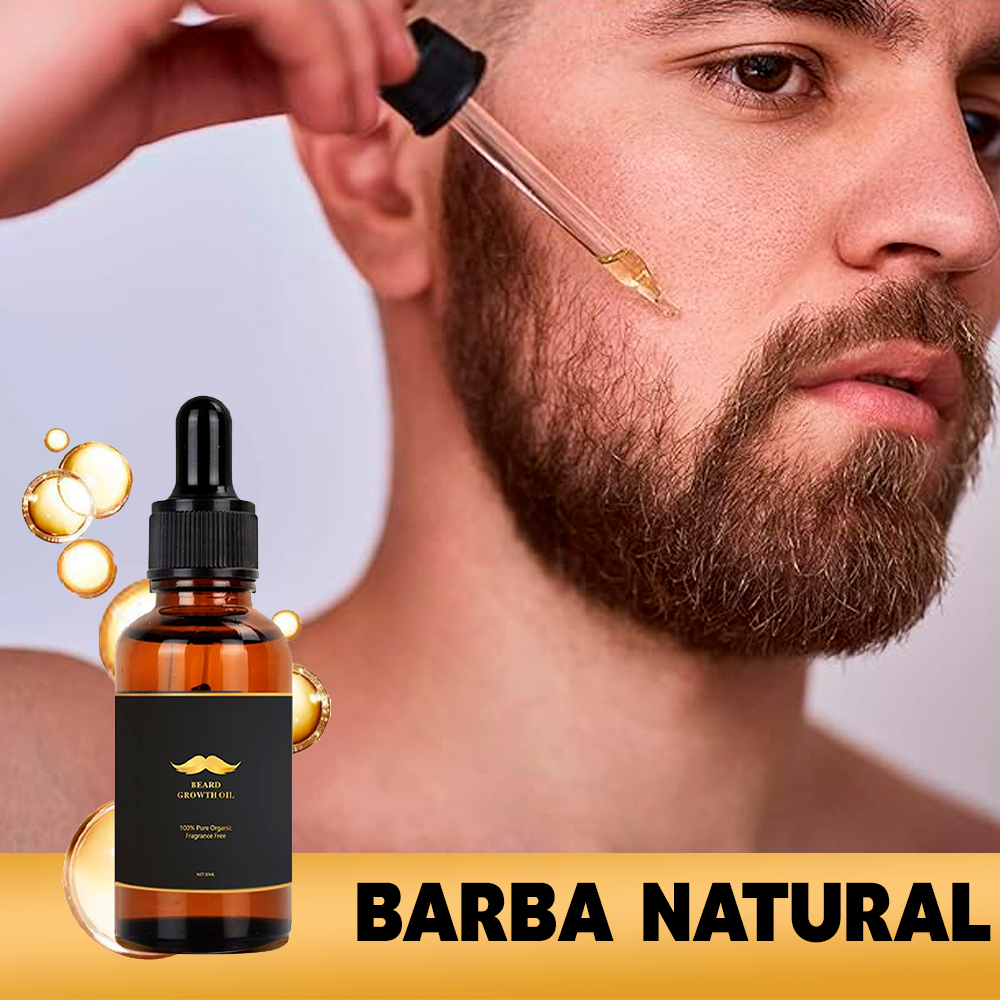 Aceite para Barba DMQ para Hombres | Cuidado y Suavizado del Vello Facial | Fórmula Natural Sin Aroma que Acondiciona, Hidrata y Da Brillo | Ideal para Mantener una Barba Saludable y Bien Cuidada | Presentación 1ml - Image 5